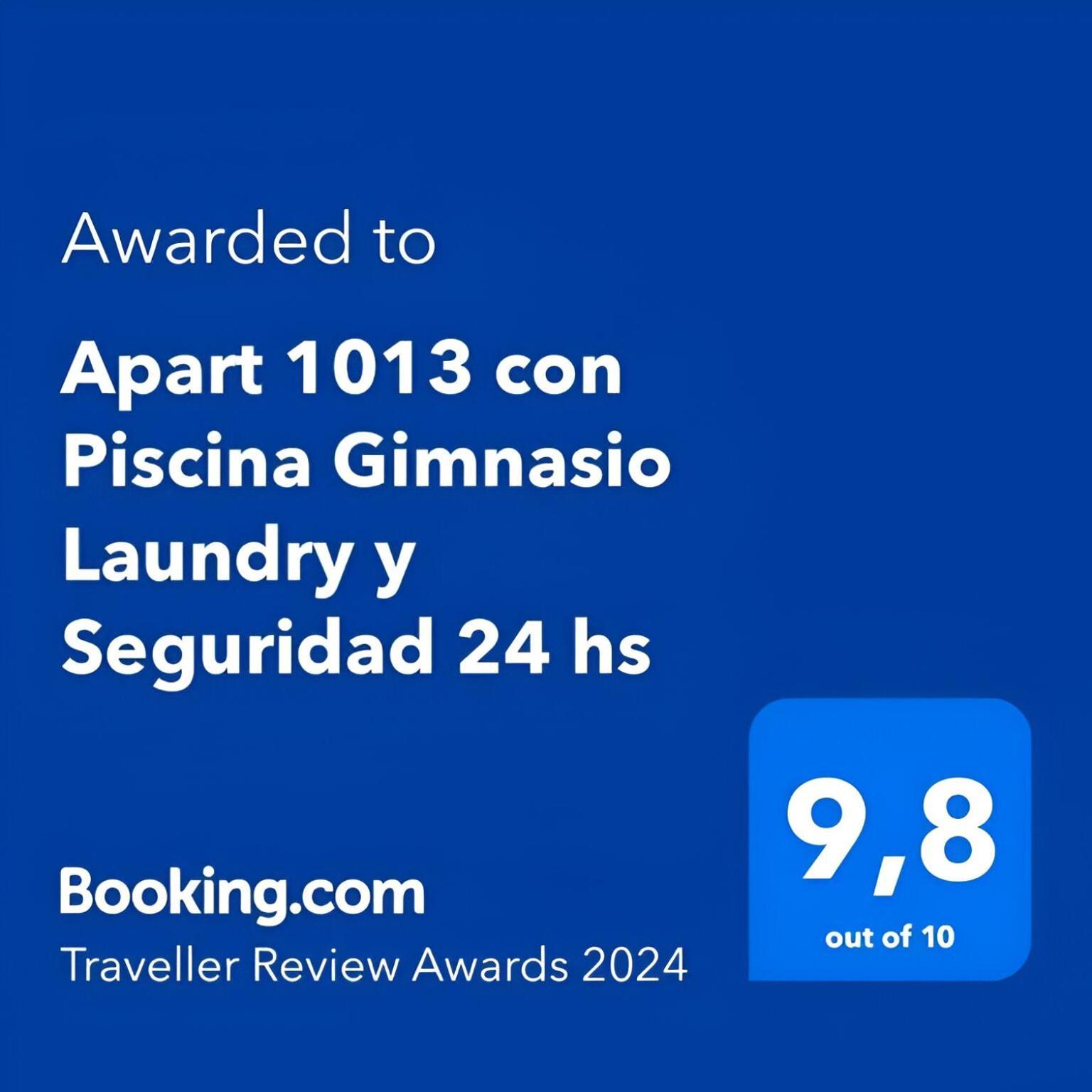Apart 1013 Con Piscina Gimnasio Laundry Y Seguridad 24 Hs Buenos Aires Kültér fotó